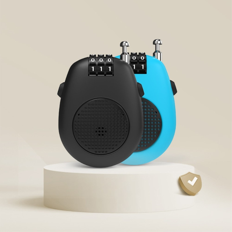 Travel luggage Car Snowmobile Helmet Lock Retractable steel wire cable