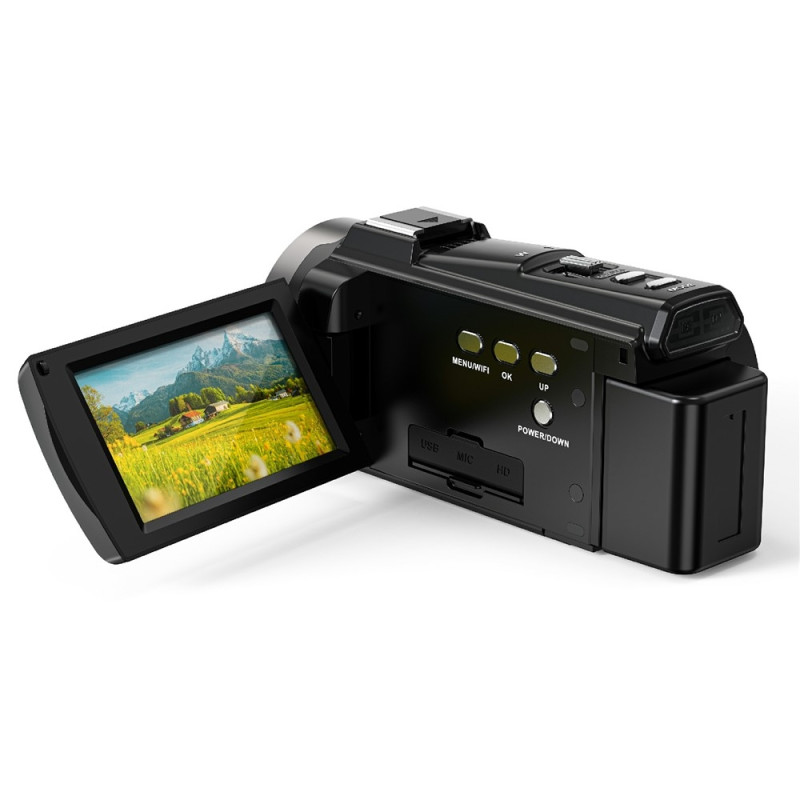 Digital camera 5K 3X optical zoom 6-axis stabilization DV Camcorder + 32GB Card