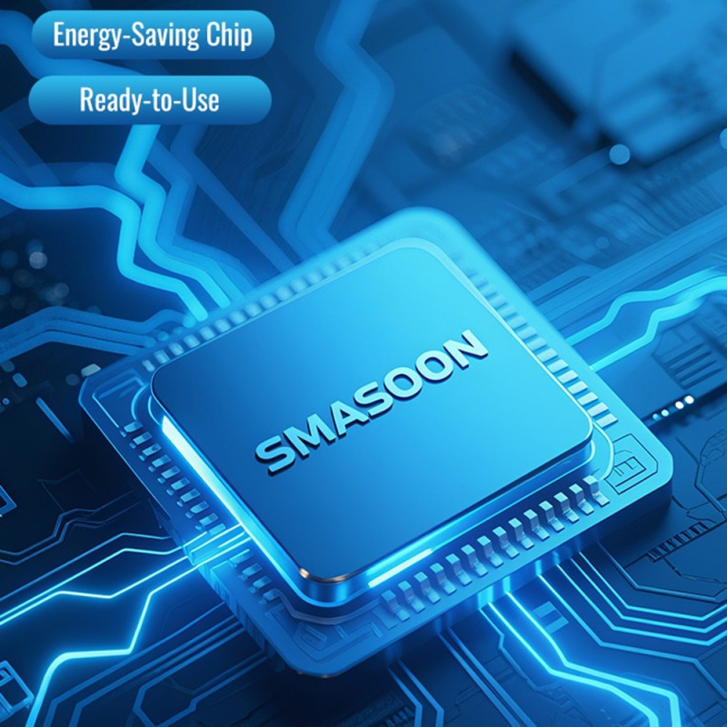 Fjernkontroll SMASOON erstatning K-8008E for klimaanlegg AC