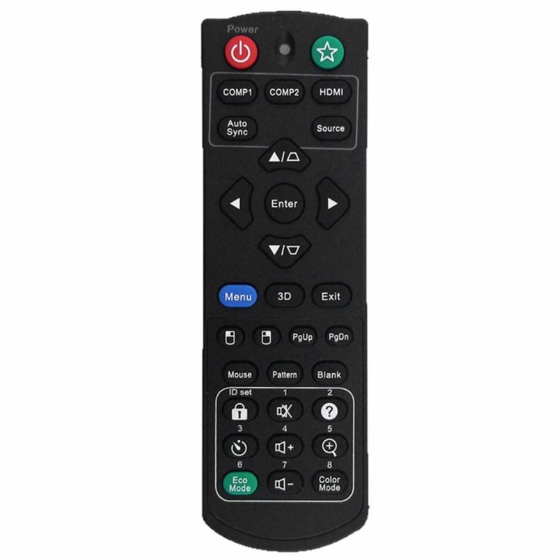 Viewsonic-projektorin kaukosäätimen vaihto RCP01051