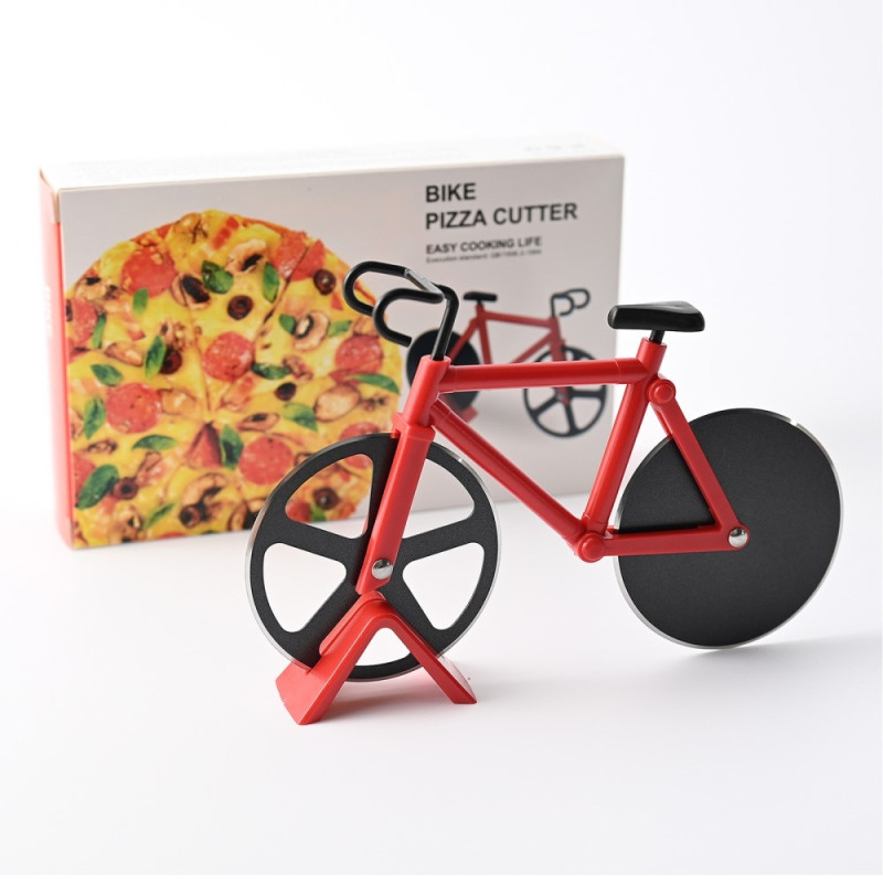 Pizzaskjærer/Pizzaskjærer Sykkel - Blå