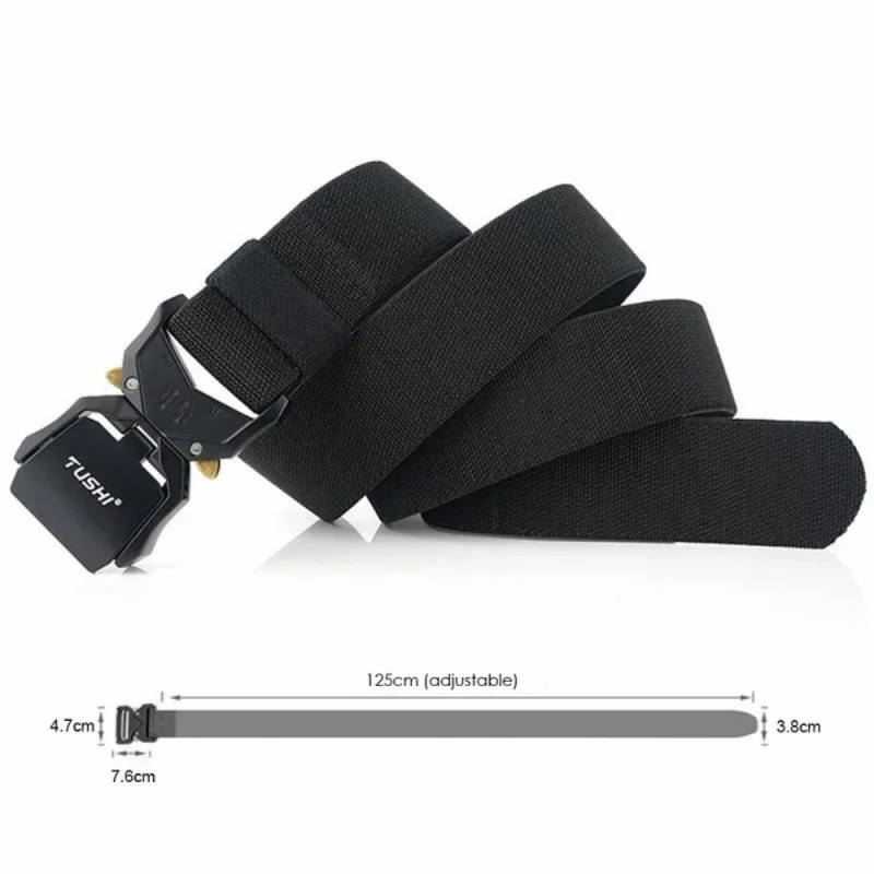 Taktisk bælte taljerem Militær nylon quick release spænde