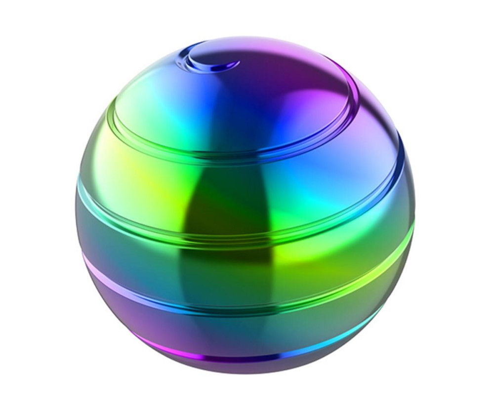 Fidget Spinner Gyro Fidget Avslappning Sfär Roterande Boll 55mm
