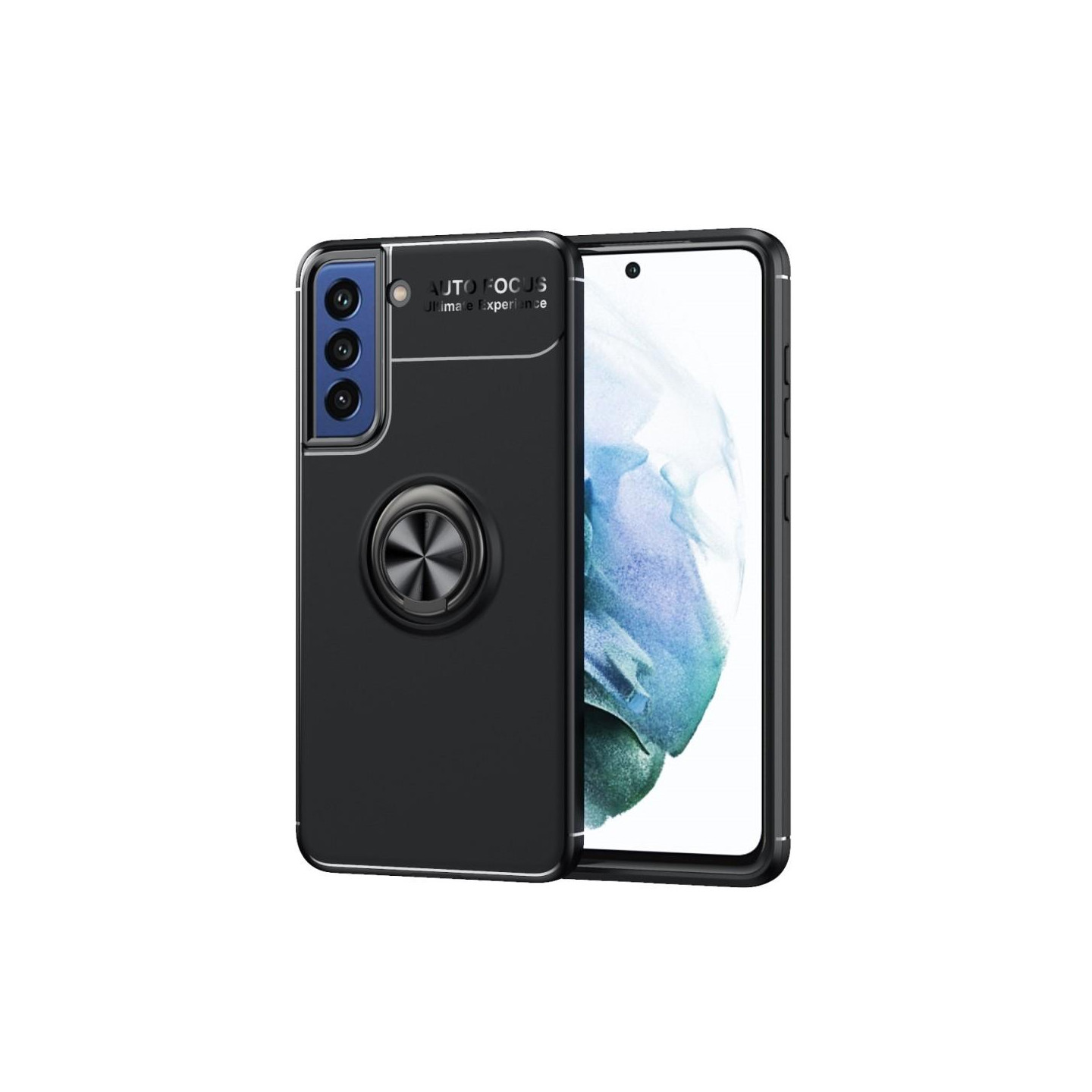 Fingerring Kickstand TPU Taske til Samsung Galaxy S21 FE