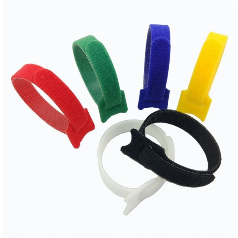 10 pcs Nylon Magic Tape Garden plant tie tape 10x1cm