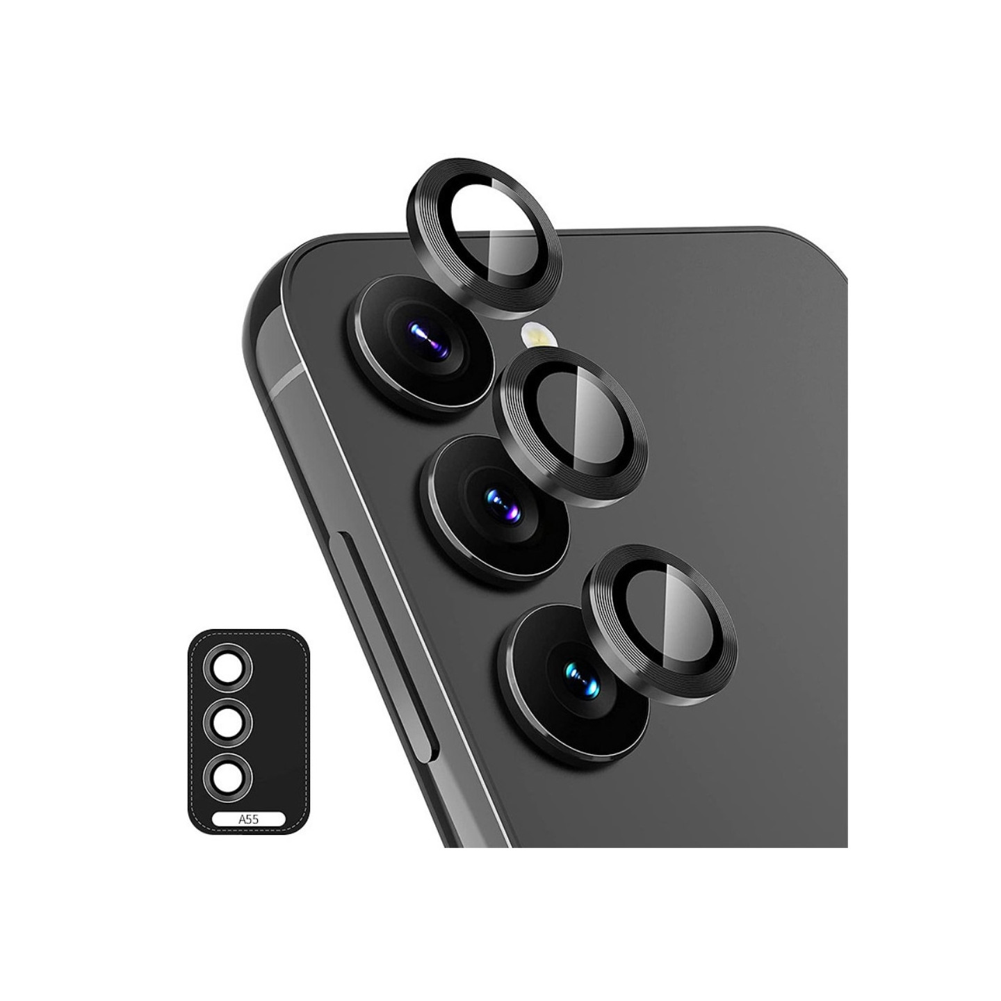 ENKAY For Samsung Galaxy A55 5G Camera Lens Protector