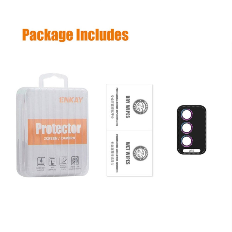 ENKAY For Samsung Galaxy A55 5G Camera Lens Protector