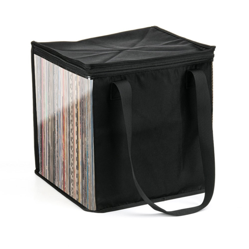 Etui kan rumme op til 50 vinylplader LP - disc arrangør