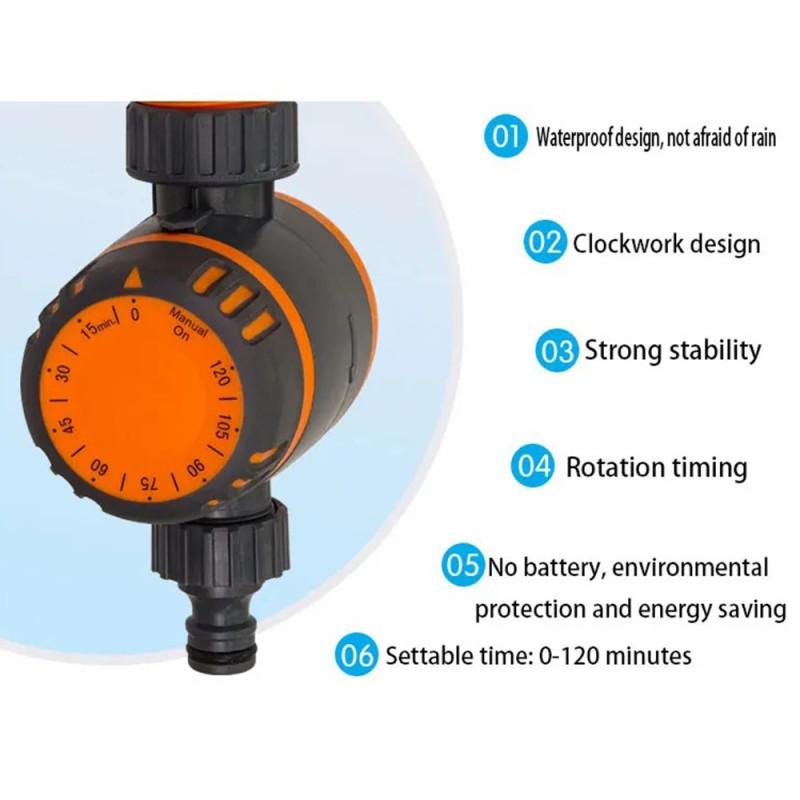 Automatisk havevanding Intelligent mekanisk vandtimer