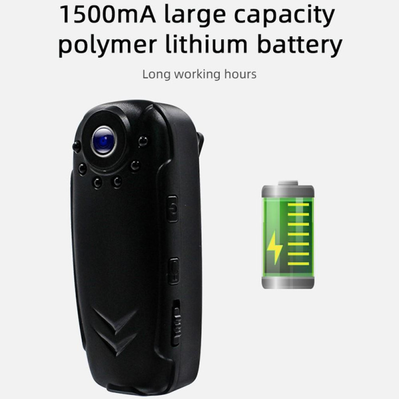 Mini kamera HD - sikkerhet nattsyn vidvinkel bevegelsesdeteksjon