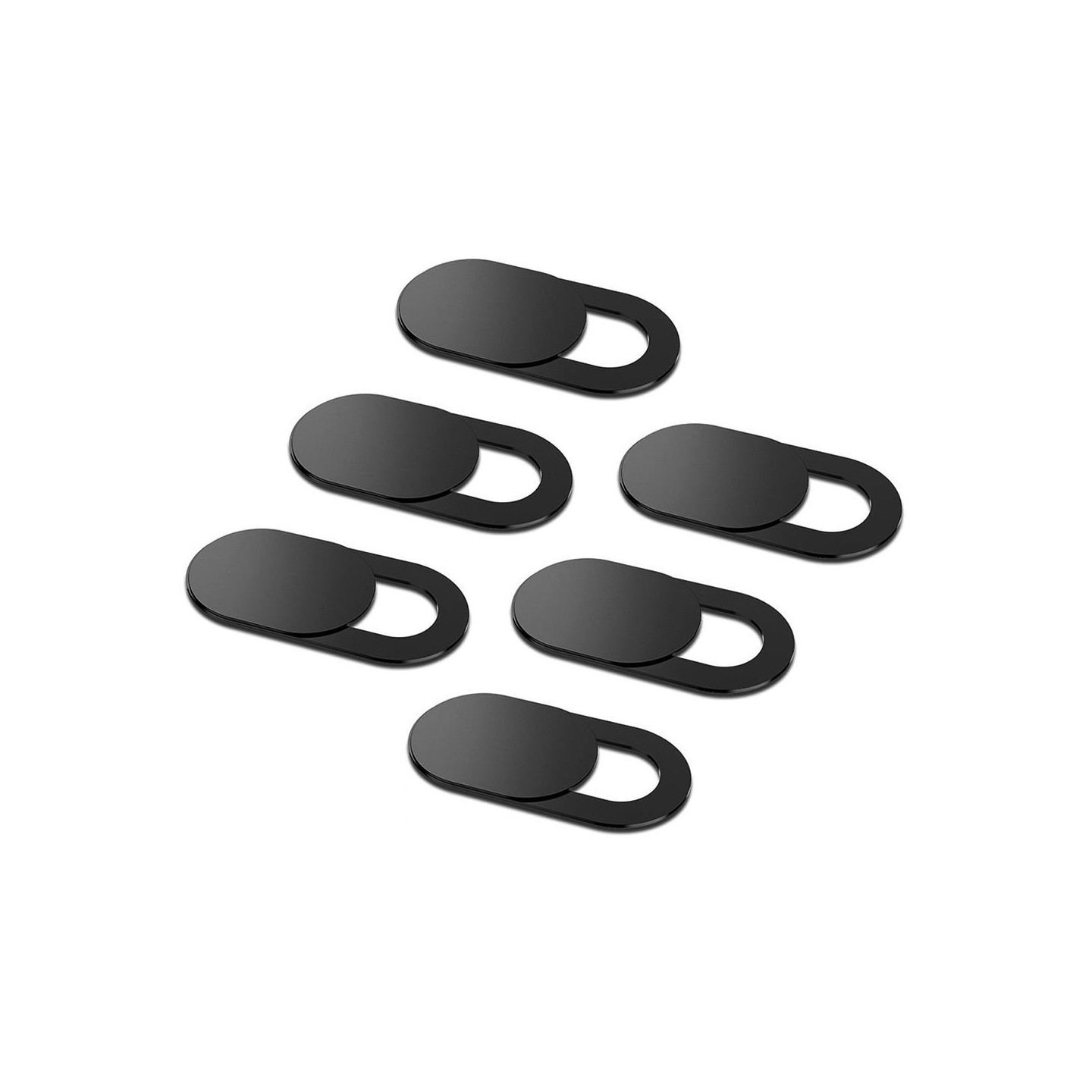 6 - Pakke Webkamerabeskyttelse Anti - spion Datakamerabeskyttelsesglidebryter