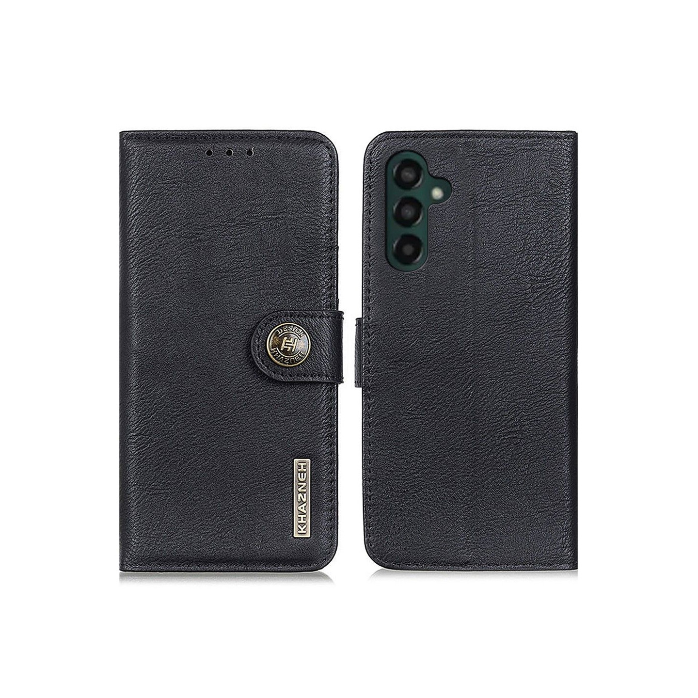 KHAZNEH Vintage Wallet Case for Samsung Galaxy A55