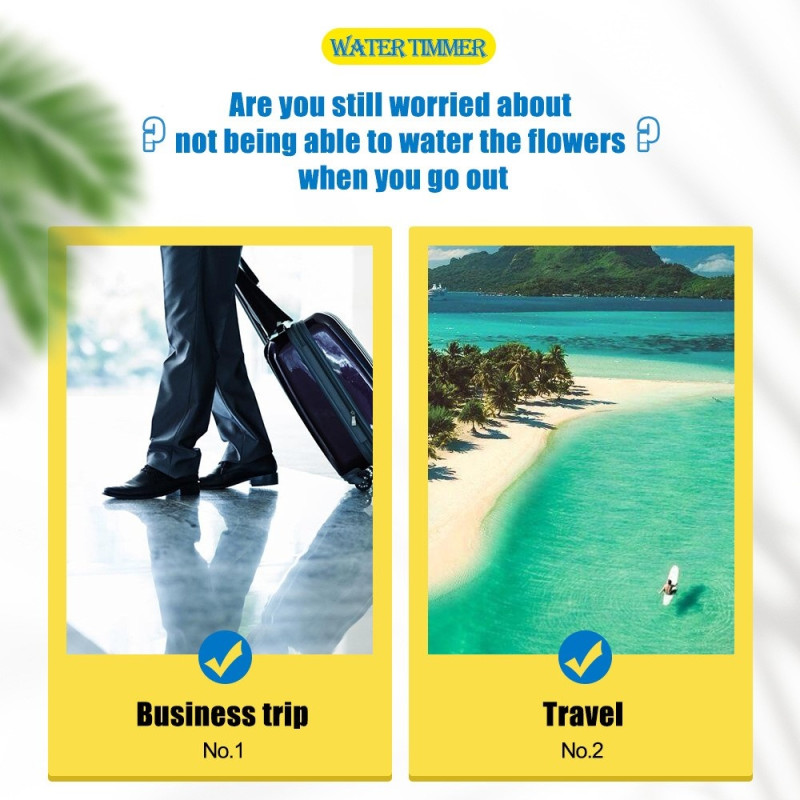 Automatisk vandingsstyring med to kanaler