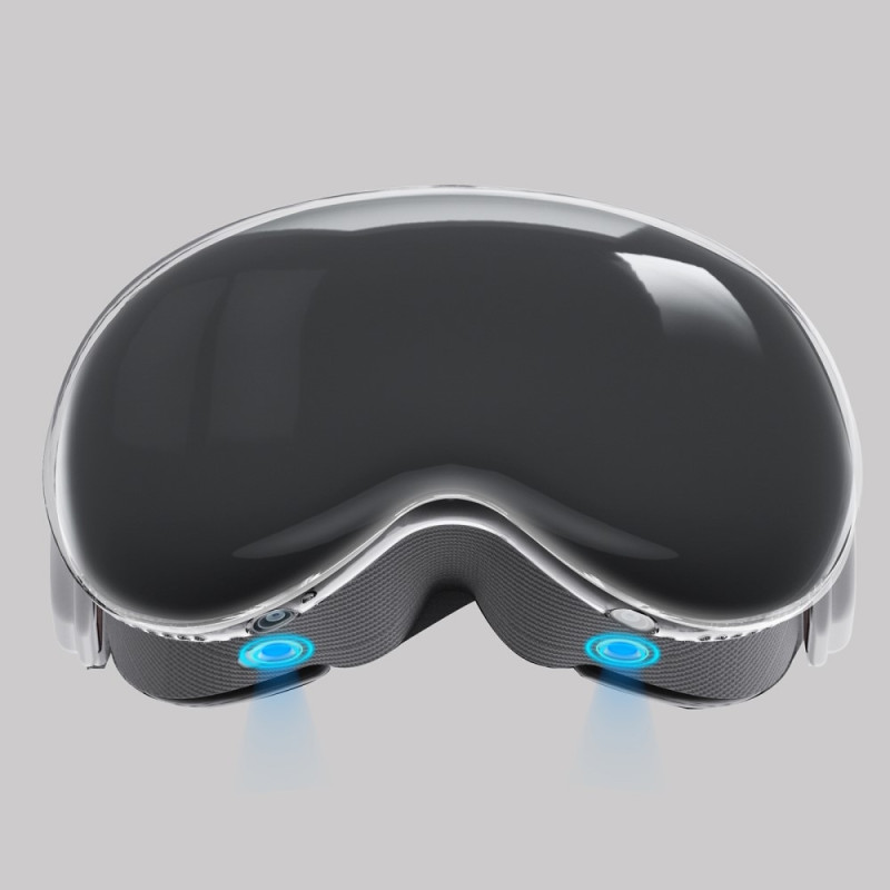 TPU - deksel til et Vision Pro - hodesettbeskyttelsesveske