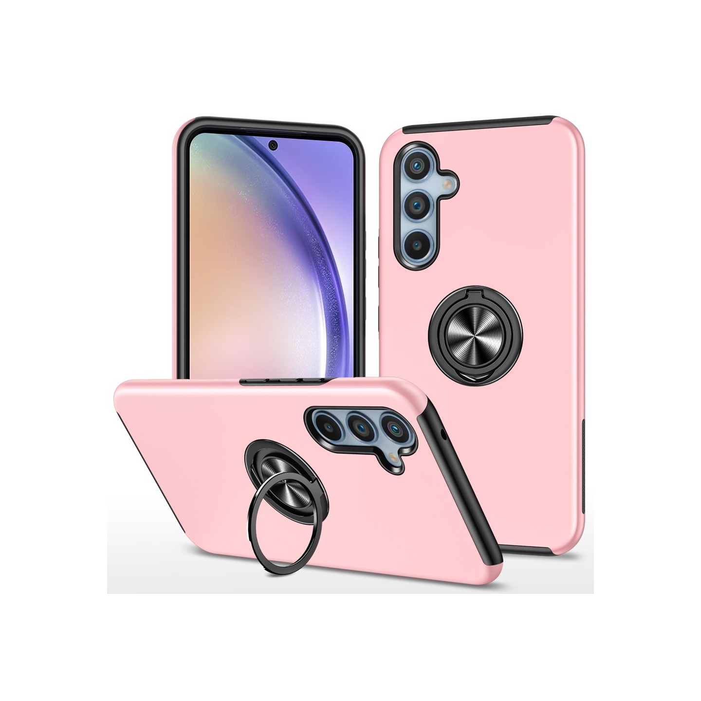 Samsung Galaxy A55 Sormirengas Sivutuen Hybridikotelo