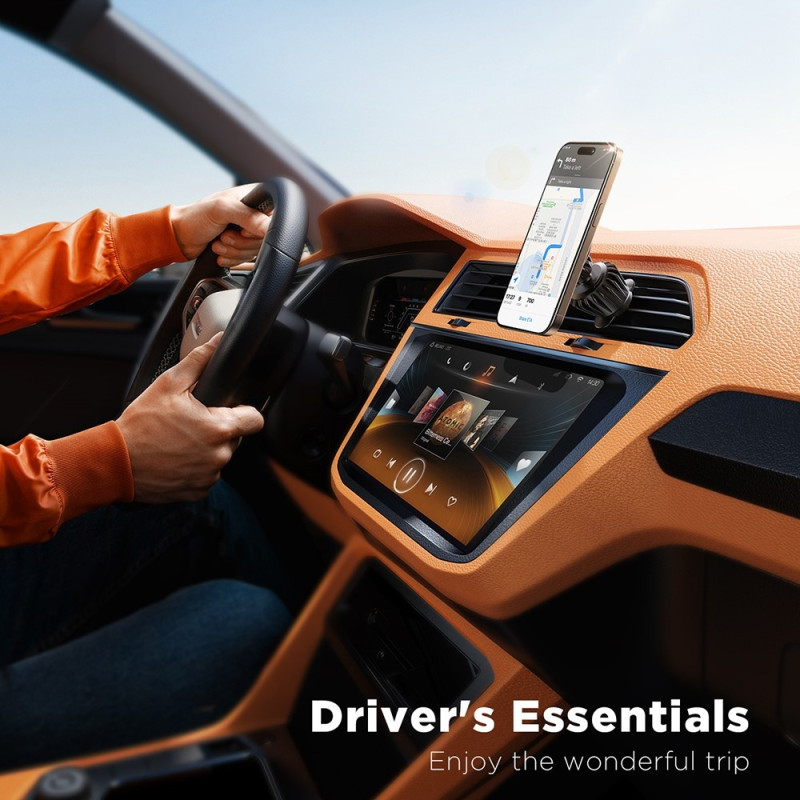 360 degree rotation Valve Magnetic Mobile Phone Holder Car