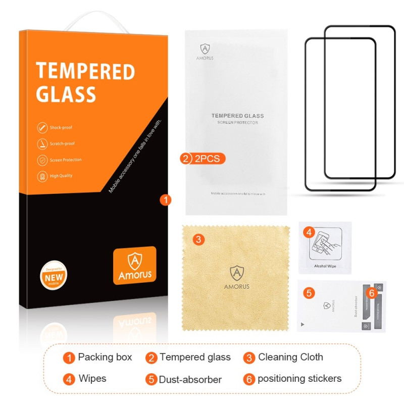 AMORUS For Samsung Galaxy A35 / A55 Näytönsuojalasi