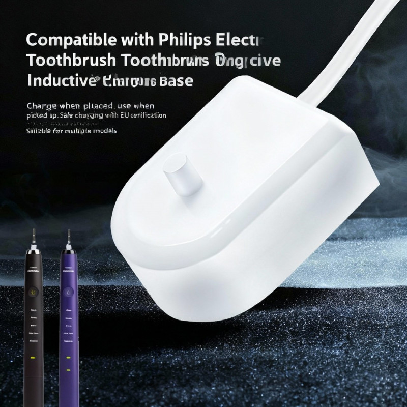 Charger Dock For Philips HX8211/HX6100/HX6730/HX3216 Electric Toothbrush Charging Base
