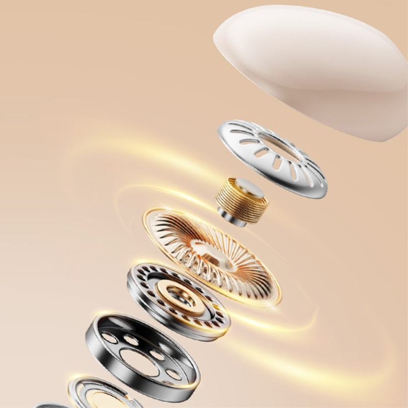 WEKOME Kuulokkeet Kuulokkeet Bluetooth 5.3 Stereo - Beige