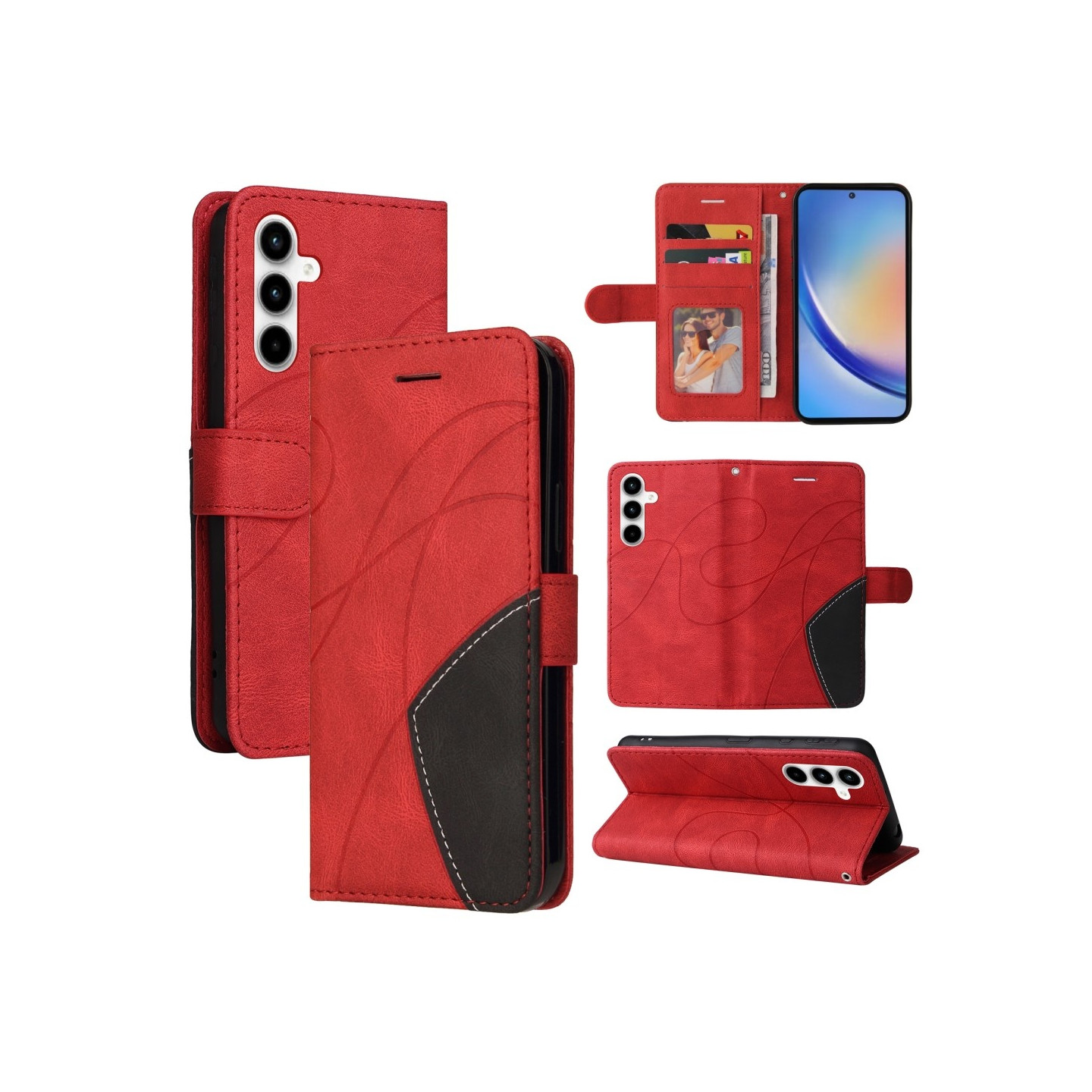 Til Samsung Galaxy A35 KT - serie - 1 dobbeltfarve