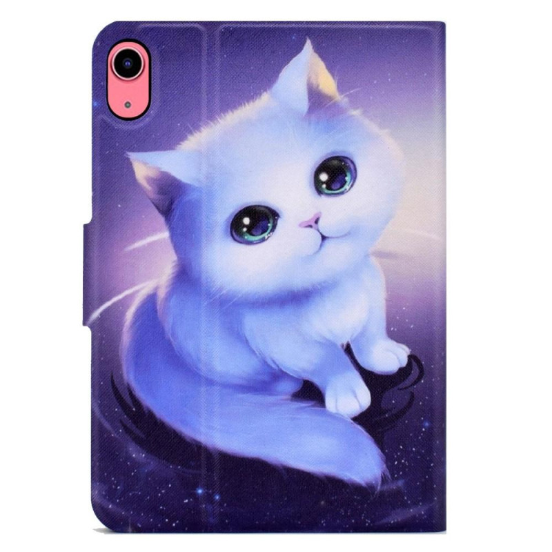 For iPad 10.9 (2022) Tablet Case Cover Foldable Stand - Cat