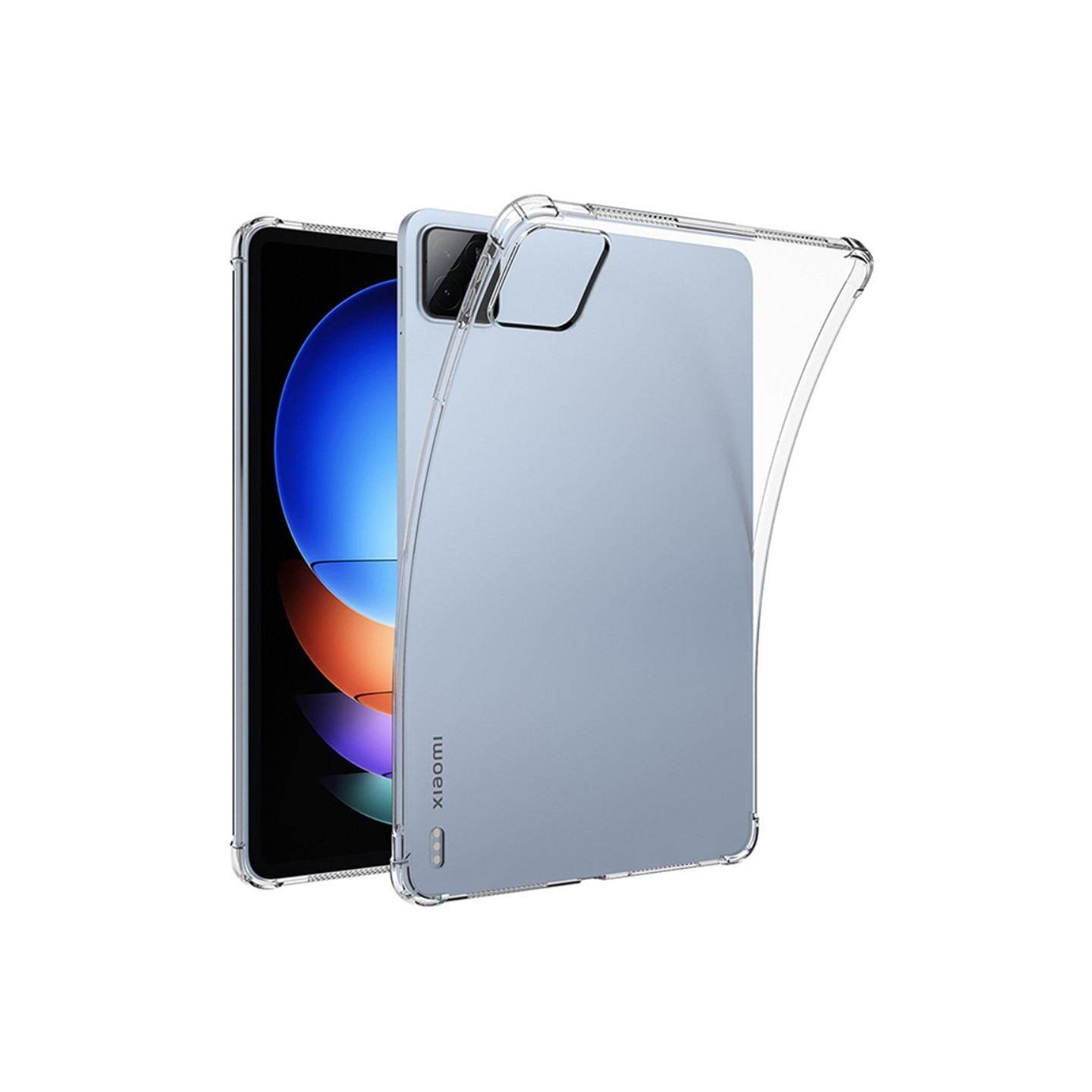 Til Xiaomi Pad 6S Pro 12.4 - TPU Klar Matteret Tablet - Taske