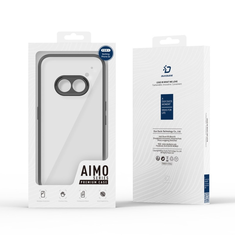 DUX DUCIS AIMO Series Slim Veske til ingenting Telefon 2A / 2A Plus - TPU+PC - telefonveske