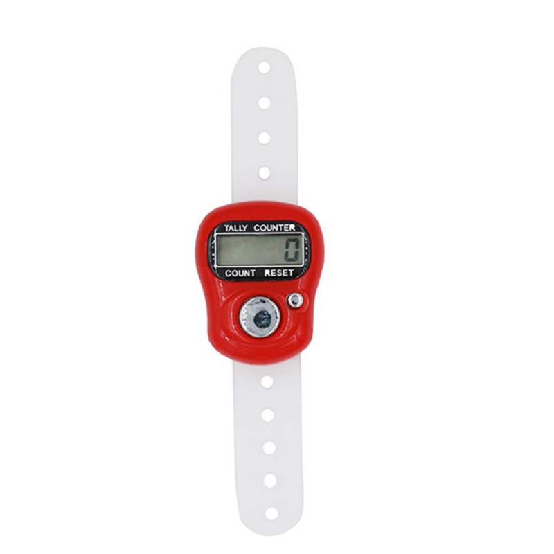 Electronic Finger Counter Digital Hand Tally Counter - Random Color