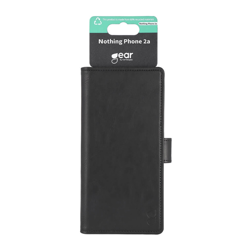GEAR Wallet kotelo, musta Nothing Phone 2a / Nothing Phone (2a) Plus