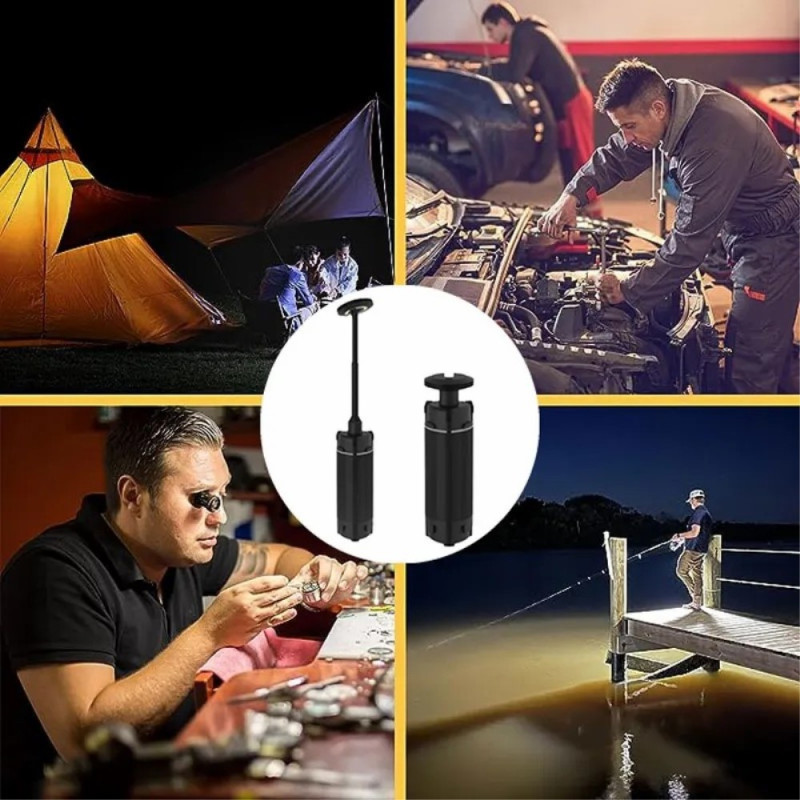 Stativ Teleskop lampe Genopladeligt udendørs camping telt