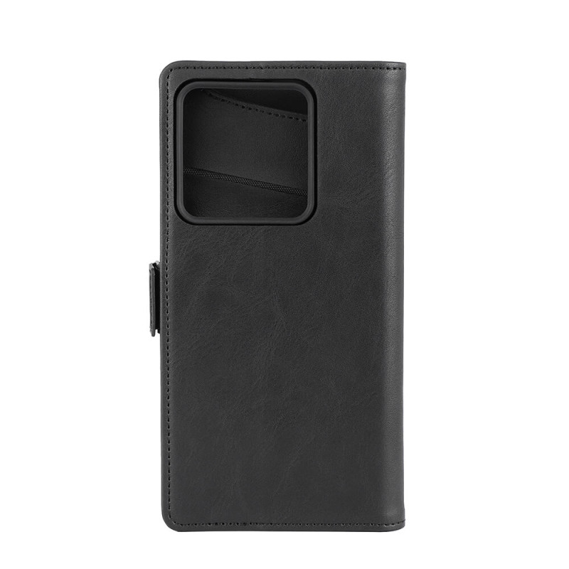 GEAR Wallet kotelo, musta Xiaomi Redmi Note 13 Pro 5G