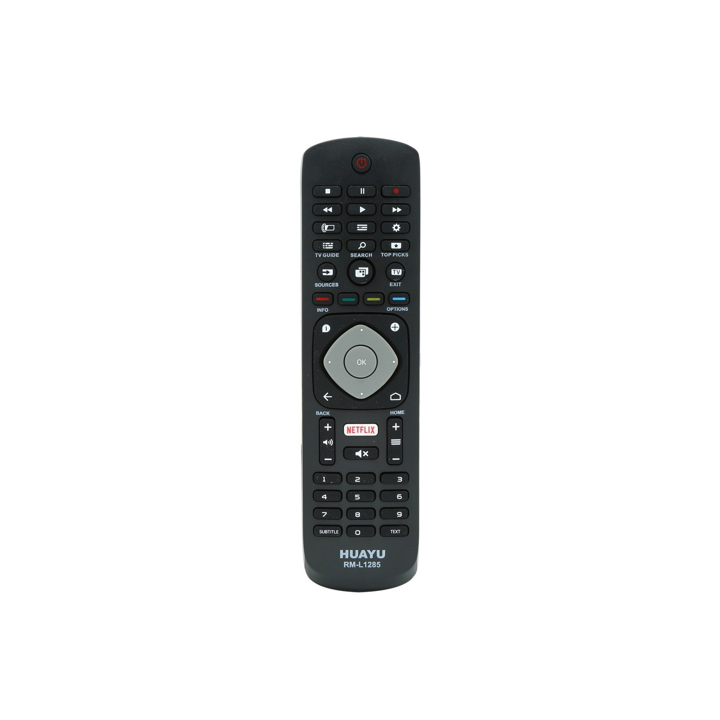 HUAYU TV remote control Replacement for RM - L1285 Philips LCD LED
