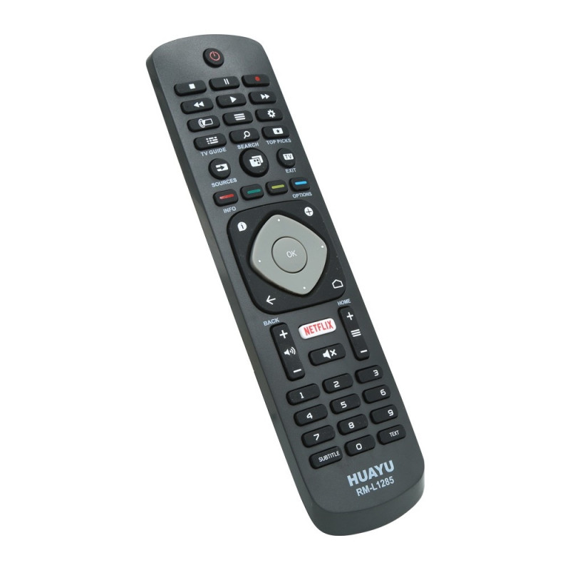 HUAYU TV fjernkontroll Erstatning for RM - L1285 Philips LCD LED