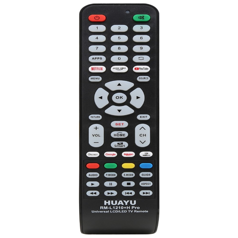 HUAYU TV fjernbetjening Universal RM - 1210+H PRO LCD LED TV