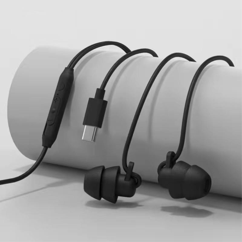 USB - C - kuulokkeet in - ear kuulokkeet uniäänen eristys - musta