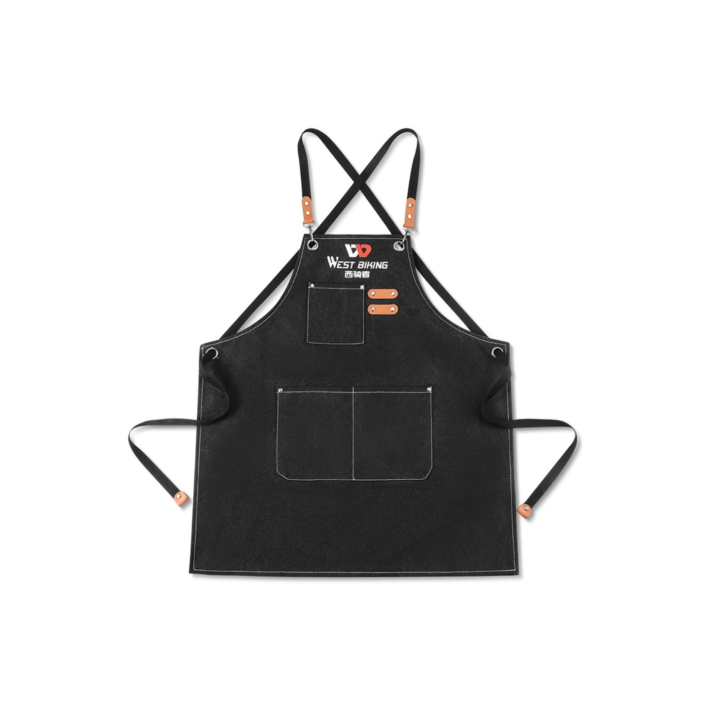 WEST BIKING Apron Canvas Apron for woodworker mechanics