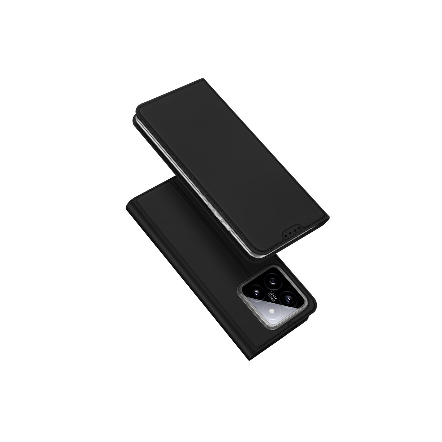 DUX DUCIS Skin Pro - sarjan kotelo korttipaikalla Xiaomi 14 - Musta