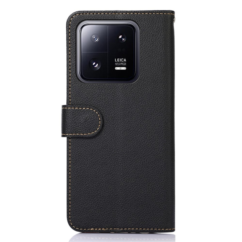 KHAZNEH Pung etui til Xiaomi 14 - Sort - rød