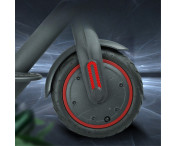 1 set för Xiaomi M365 / Pro reflekterande klistermärke - Vit