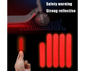 För Ninebot ES1 ES2 ES3 ES4 reflekterande klistermärke - Gul