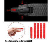 För Ninebot ES1 ES2 ES3 ES4 reflekterande klistermärke - Blå