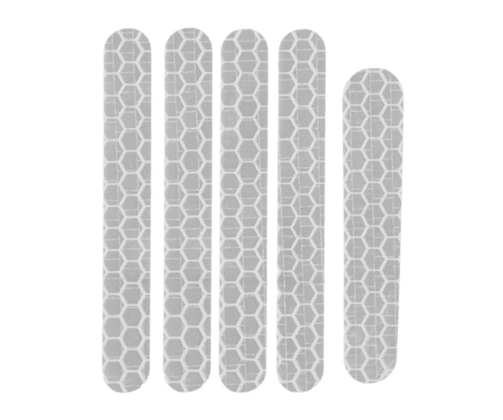 För Ninebot ES1 ES2 ES3 ES4 reflekterande klistermärke - Vit