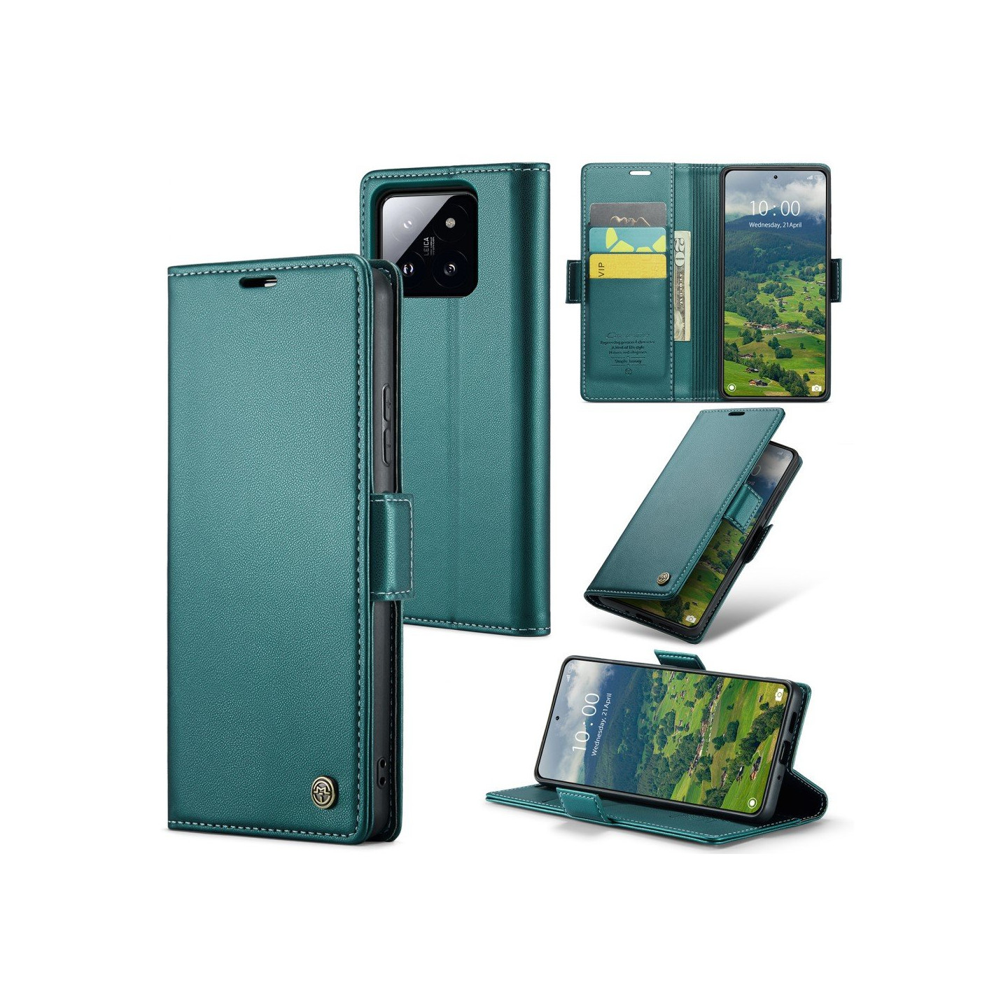 CASEME Retro Pung Taske til Xiaomi 14