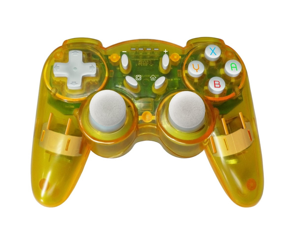 Kompatibel med Nintendo Switch Spel Hand kontroll Bluetooth trådlös - Gul