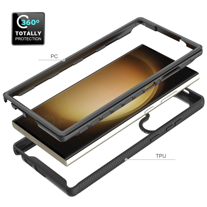 Samsung Galaxy S24 Ultra - kotelolle PC+TPU Iskunkestävä Puhelimen Takakuori