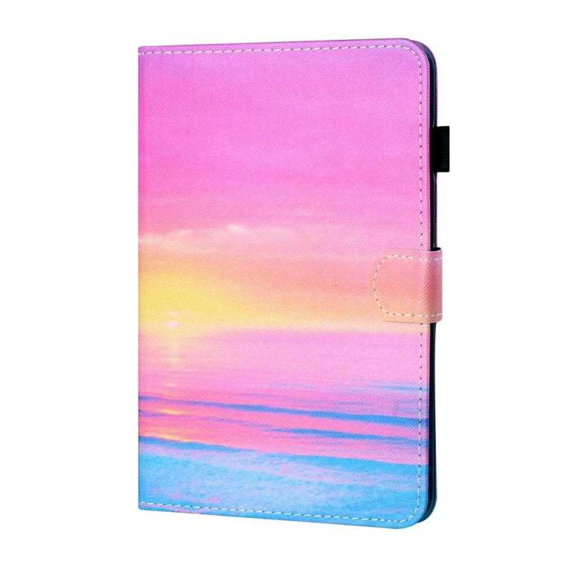 For iPad 10.2 (2021)/(2020)/(2019) Tablet Cover Stand Case - Sunset