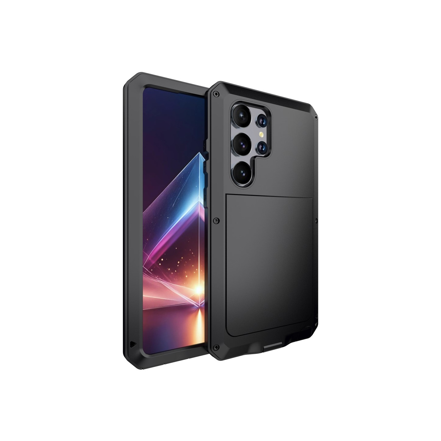 Samsung Galaxy S24 Ultra Case Armor protection Case Shell + tempered glass