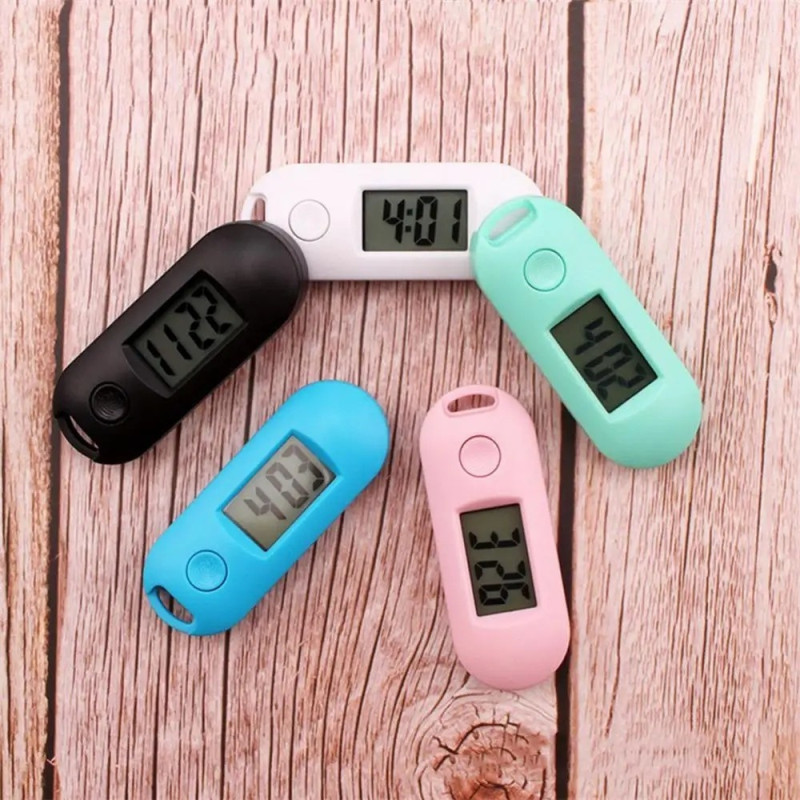 Opiskelijalle valaistu avaimenperä, riippuva digitaalinen elektroninen kello