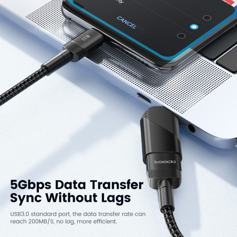 TOOCKI USB - C mann til USB 3.0 kvinnelig omformer 5 Gbps dataadapter