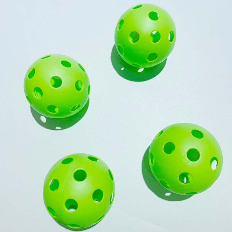 Pickle Ball racketsett Padlesett 2 racketer 4 sylteballer